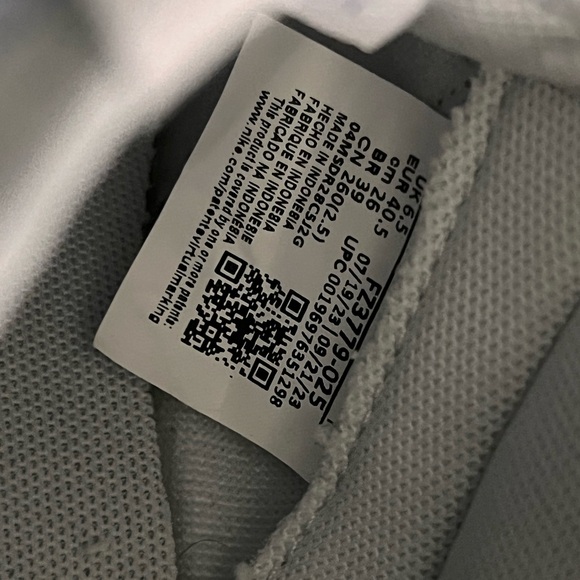 Nike Dunk Low - Photon Dust/Light Armory Blue/Light Smokey Grey W-9 M-7.5 - Picture 9 of 9